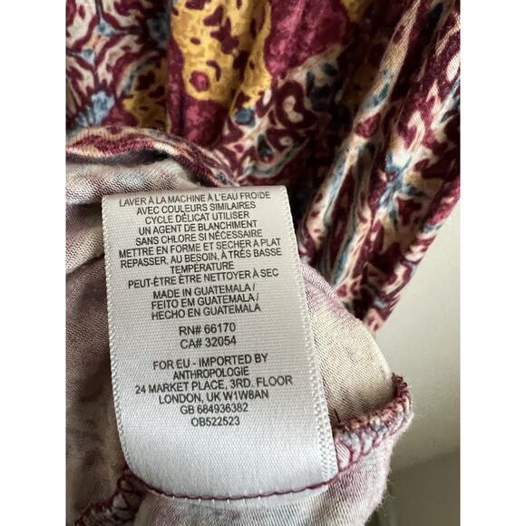 Anthropologie Maeve Lilt Dress Womens Large Swing Dress - Picture 5 of 7